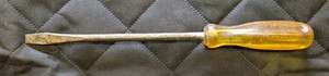 13" PROTO MFD No. 9608 FLAT SLOTTED Large SCREWDRIVER USA 