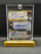 2025 Bowman’s Best Konnor Griffin Kevin Mcgonigle JJ Wetherholt Gold RC Auto /50