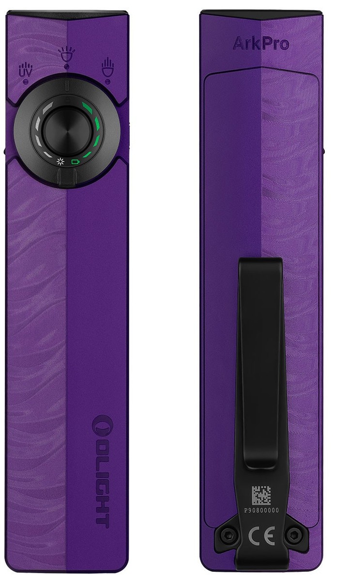 Olight ArkPro Class 3R Nebula Violet CW, 1500 Lumens, 4 Lights, 7