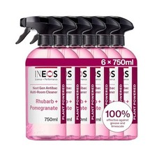 INEOS Next-Gen Cleaning Antibac Spray, 4.5L (750ml x 6), Multi-Room, Plant 6.66 per litre