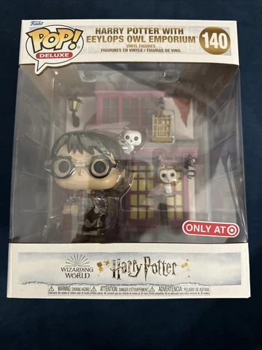 Funko Pop! Target Exclusive Deluxe HARRY POTTER WITH EEYLOPS OWL EMPORIUM #140