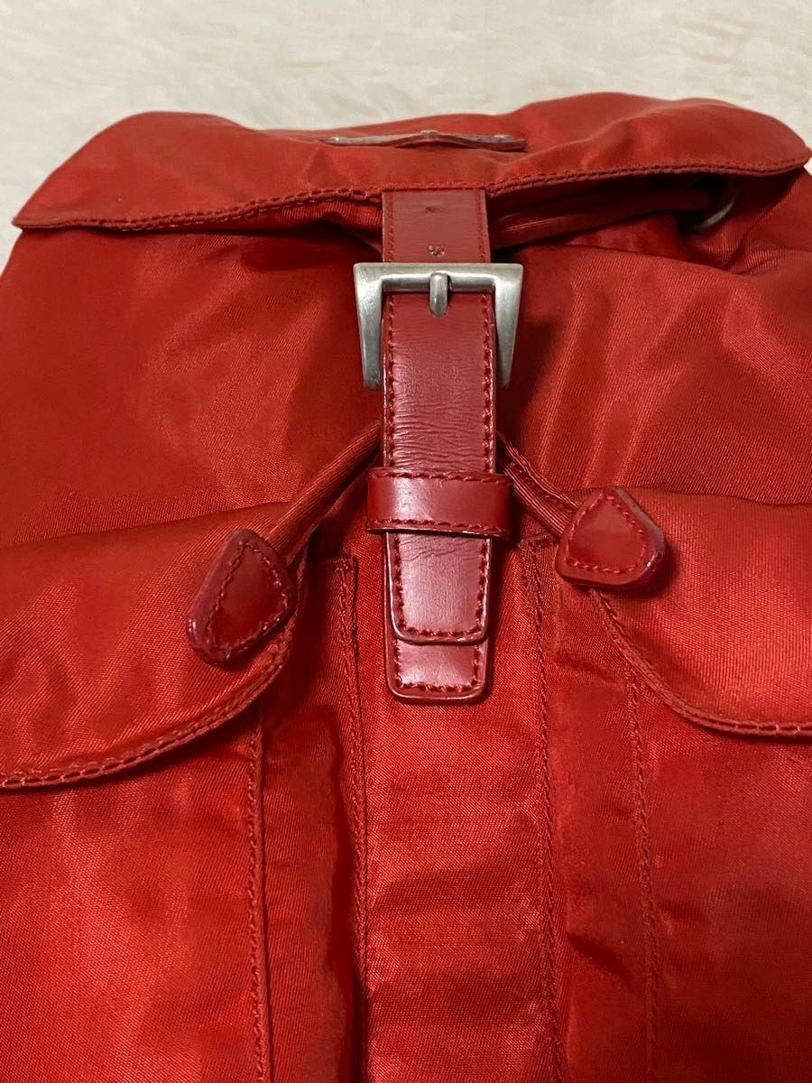 PRADA nylon backpack triangular logo Tessuto Vela… - image 14