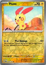 Plusle - Common SV04: Paradox Rift 060/182 NM