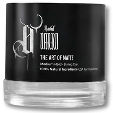 Hair Clay for Men – 100% Natural Matte Finish | Medium Hold, Easy to Wash Out | 