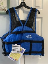 Forge Fishing B-Flow AirMesh L/XL Adult Life Vest Kayaking Water Sports New