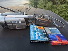 Sony Handycam CCD-TRV43 Vision Video Hi8 Camcorder Nightshot TESTED tapes/case