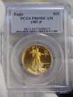 1987 P US 1/2 oz Proof Gold Eagle $25 PCGS PR69 DCAM