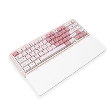 Ergonomic 75 Keyboard Wrist Rest-12.8" Silicone Non-Slip Keyboard Hand Rest,...