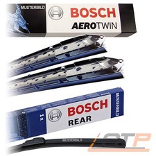 BOSCH AEROTWIN SCHEIBENWISCHER +HECKWISCHER FÜR VW POLO 9N 05-09