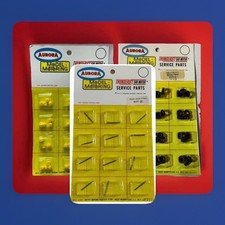 3x AURORA Thunderjet 500 8372, 8377, 8378 FULL CARDs One Each  - NOS