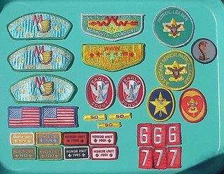 Lot of 20 Boy Scout WWW Lodge 71 Eagle Scout Shoulder Patches Rank patches