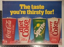 Coca-Cola Company 1985 Promo Poster 18x24