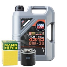 Motoröl 0W30 LIQUI MOLY Top Tec 4310 5L +MANN Ölfilter