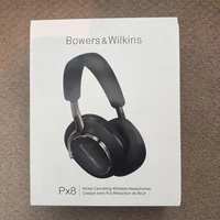Bowers & Wilkins PX8 Wireless Noise Cancelling Headphones Black w/ Box Case