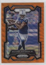 2023 Panini Prizm Orange Wave Prizm 15/60 Michael Pittman Jr #129 15ej