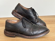 Trickers Anne Country Brogues UK 5,5 pelle made in England vintage fatto a mano