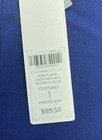 Chico's Women's Medieval Blue So Slimming 180 Juliet Kick Flare Crop Pants Sz 1 — photo 3