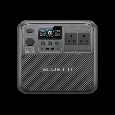 BLUETTI Tragbare Powerstation AC180, 1152Wh LiFePO4 Akku Backup, 1800W AC