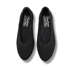 Skechers Cleo 2.0 Love Spell Flats Womens 6 Black Slip On