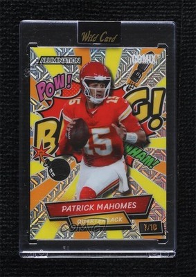 2024 Wild Card Alumination Just The Hits Comix 7/10 Patrick Mahomes II 0kb0