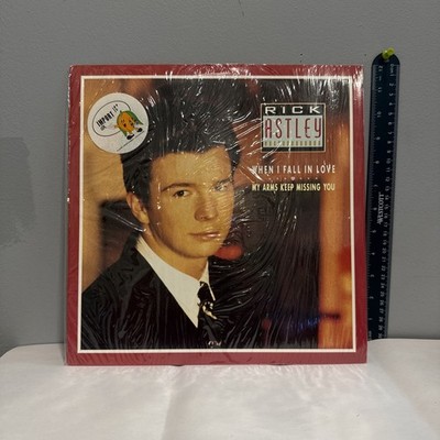 RICK ASTLEY When I Fall In Love 1987 UK 12'' Vinyl Sealed In Original Packaging