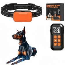 Wireless Dog Fence, 985FT Electric Dog Training Collar w/ Remote PET Trainer USA