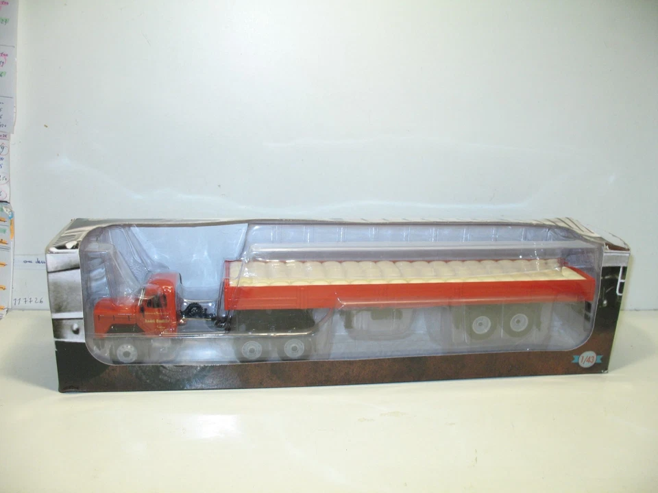 MAGIRUS JUPITER 6X6 André Bonifay, Camion Semirimorchio D'eccezione Altaya 1:43 - Immagine 3 di 3