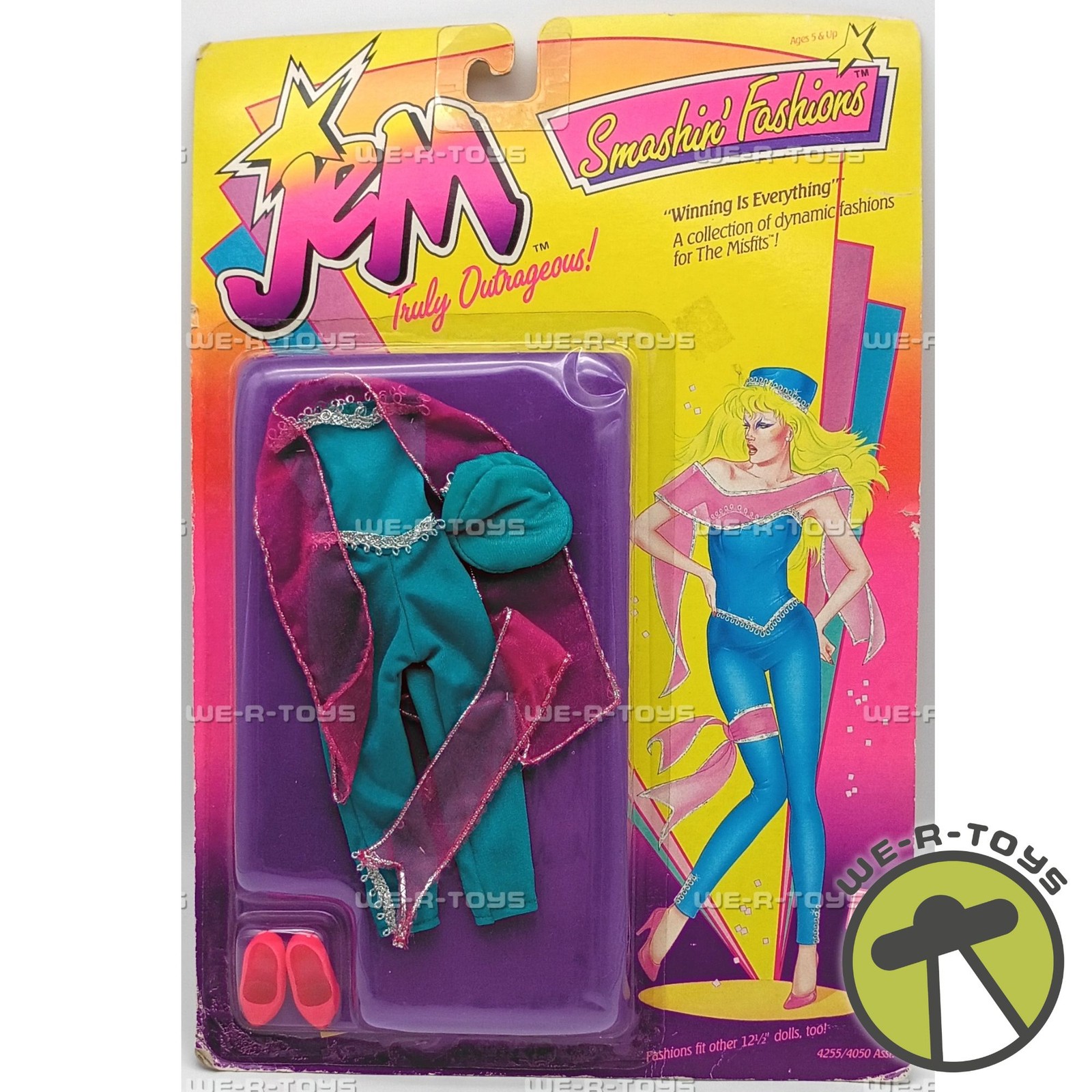 Jem Winning Is Everything Truly Outrageous Smashin' Fashions 1986 Hasbro 4255