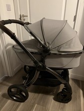 Babystyle Egg 3 Pram Pushchair Bundle Glacier Grey