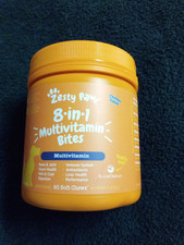 Zesty Paws All Ages 8 in 1 Multivitamin For Dogs 90 soft Chews Chicken Flavor