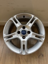 16" FORD FIESTA ZETEC S MK 7 MK 8 5 SPLIT SPOKE 4 STUD ALLOY WHEEL 