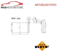 WÄRMETAUSCHER INNENRAUMHEIZUNG VORNE NRF 54253 P FÜR FORD GALAXY