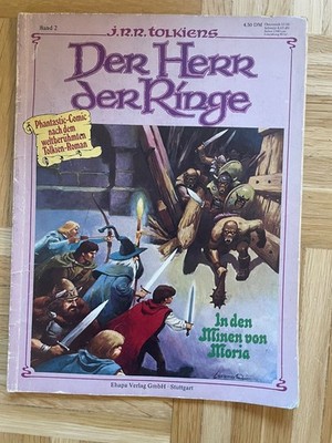 Comic Heft ''Der Herr der Ringe: In den Minen von Moria'' Band 2 Selten Ehapa #3