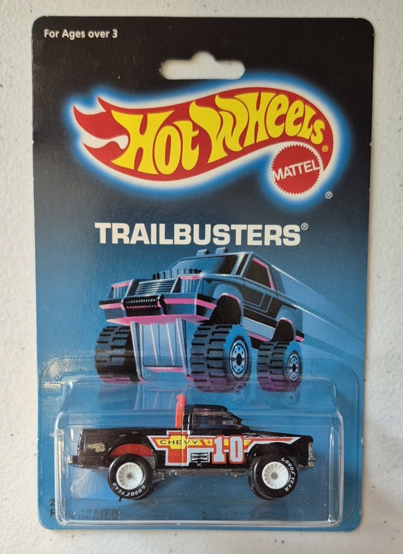HOT WHEELS 30 YEARS TRAILBUSTERS 1986 PATH BEATER REAL RIDERS NEW PLEASE READ