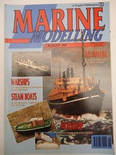 Magazyn Marine Modelling sierpień 1992 Używany, ale w dobrym stanie bez planu