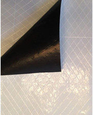 - Crawl Space Vapor Barrier - 12 Mil - Black/White Heavy Duty Plastic Sheeting -