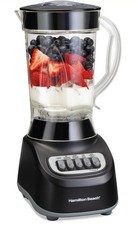 Hamilton Beach Smoothie Blender B115 48oz 650W Black 12 Settings Crushes Ice