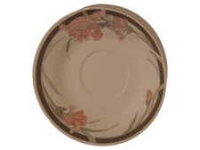 Kun-Lun Unterteller Klassisch Beige Blumenmuster Porzellan 16 cm