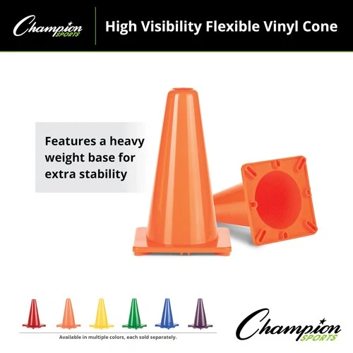 Champion Sports Vinyl Cone - Thumbnail 3