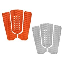 Tapis De Queue  De Surf Traction Tail Deck 3  - Orange / White
