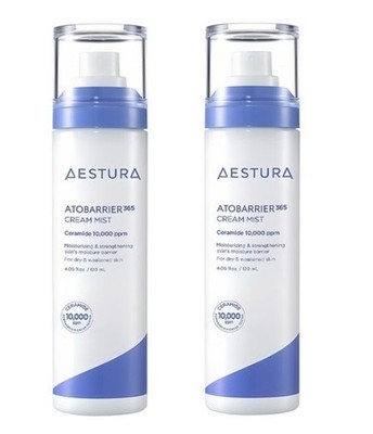 AESTURA Atobarrier 365 Cream Mist 2pcs Set (120ml x2)   Ceramide 10,000ppm Moist