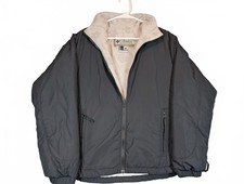 Columbia Vertex Interchange Fleece Lined Jacket Coat Black Womens Large