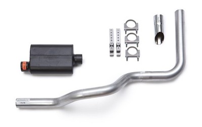 Flowmaster 40 Series 3'' Single Truck Exhaust Chrome Tip Silverado Sierra 07-15