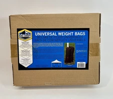 King Canopy Universal Weight Bags Four Piece Set 4.5 in Diameter Brand New Box