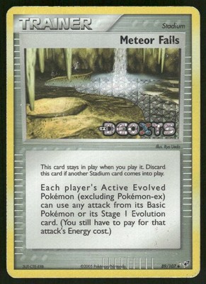 Pokemon Karten Meteor Falls 89/107 Reverse Holo Deoxys Uncommon LP