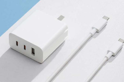 Xiaomi 67W GaN Fast Charging Wall Charger USB-C Cable For Mobile phone