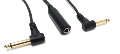 USB 2.0 Y Kabel 25 cm Micro B Buchse zu Typ C und Micro B Stecker Adapter	