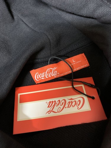 Freeze Max Herren Schwarz Coca-Cola Have A Coke Here Pullover Hoodie - Bild 8 von 9