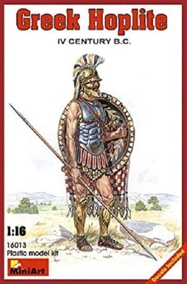 Miniart 16013 1:16th scale Model figure kit Greek Hoplite IV century B.C