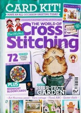 English cross stitch magazine World of Cross Stitching 331 April 2023